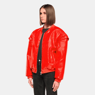 VALENCIA Croc Bomber - Jacket | OW Collection