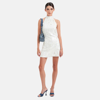 OW Collection WYNN Mini Dress Dress 001 - White
