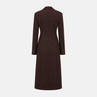 OW Collection YRSA Wool Coat Coat 016 - Tobacco Brown