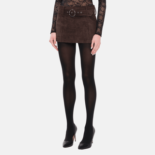 OW Collection ZELDA Mini Skirt Skirt 185 - Brown