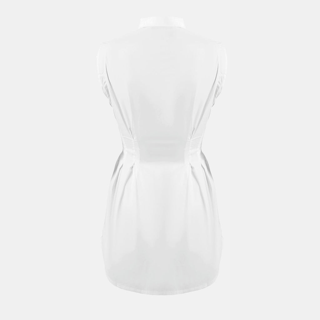 OW Collection ELLA Sleeveless Dress Dress 001 - White