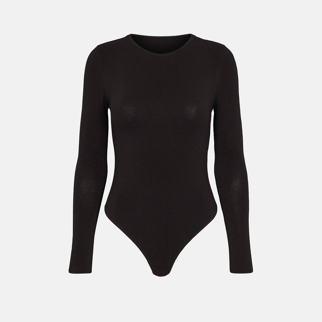 OW Collection ERLA Bodysuit Bodysuit 002 - Black Caviar