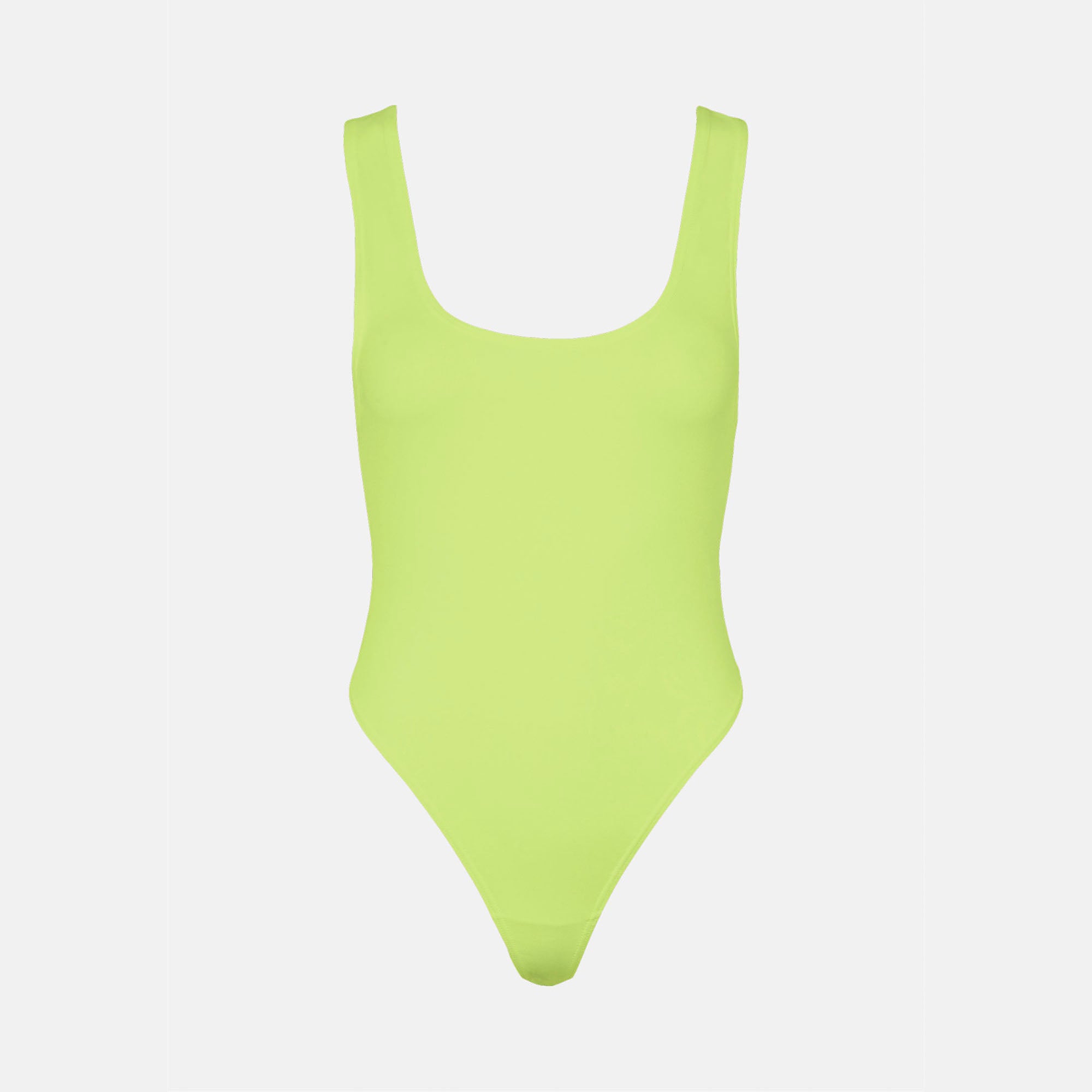 Neon Lime Green One-piece Swimsuit / Leotard / Bodysuit -  Canada