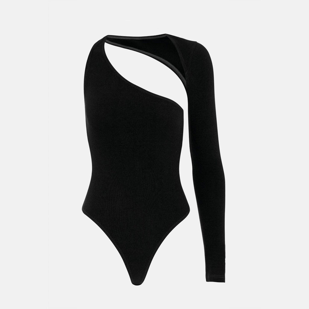 OW Collection IONE Bodysuit Bodysuit 002 - Black Caviar