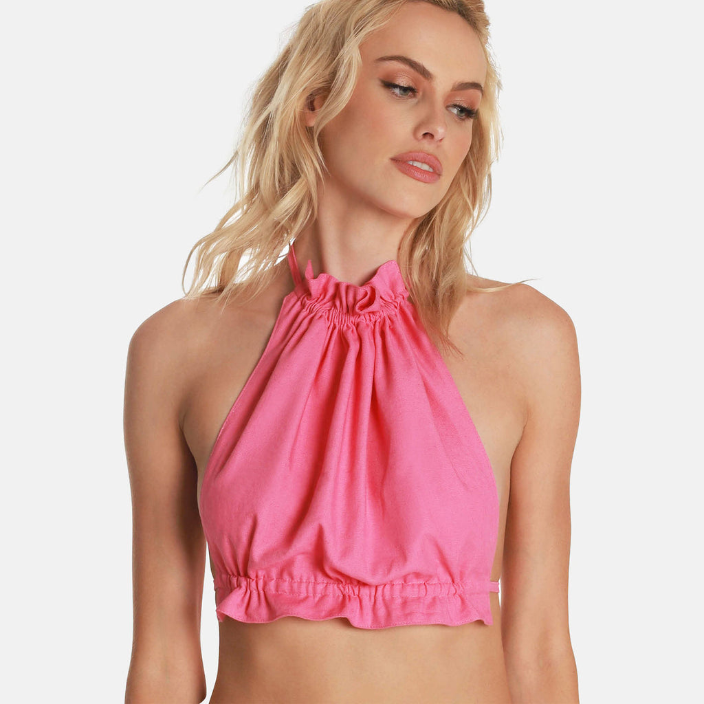 OW Collection ISLA Top Top 023 - Rose