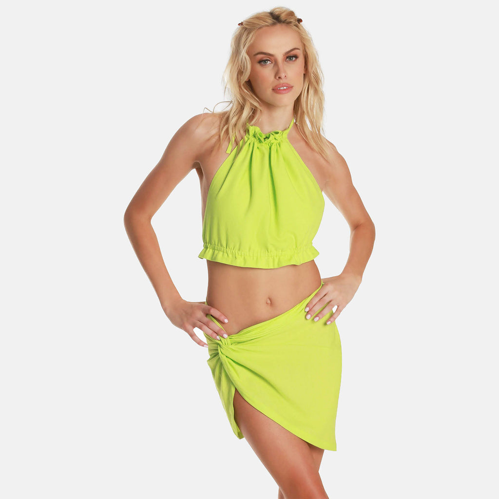 OW Collection ISLA Top Top 050 - Green