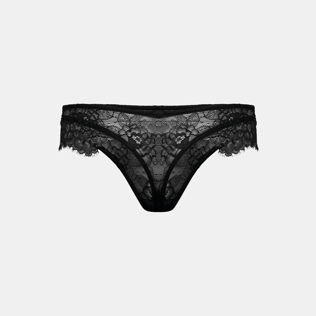 OW Collection LAYCE Thong Thong 002 - Black Caviar