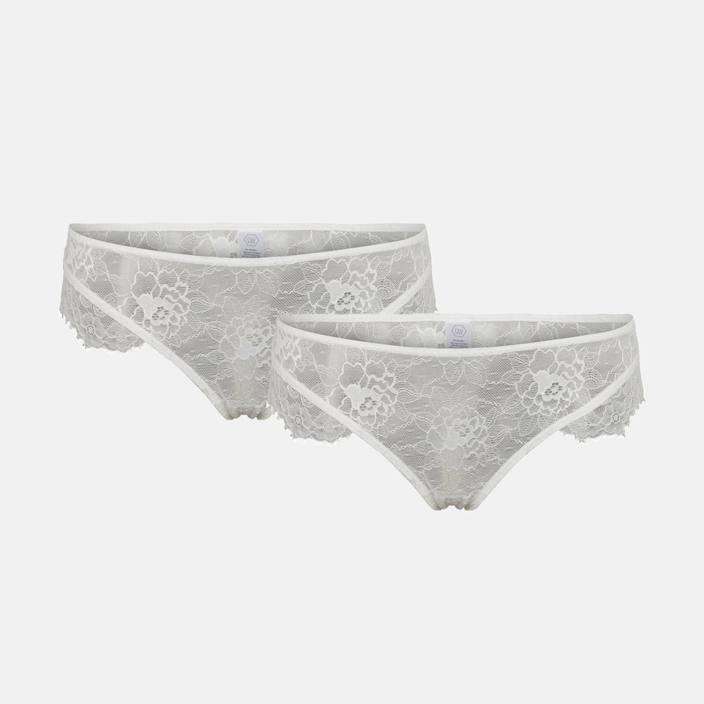 OW Collection LAYCE Thong 2-Pack Thong 001 - White