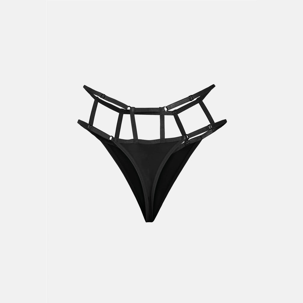 OW Collection WENDY Thong Thong 002 - Black Caviar