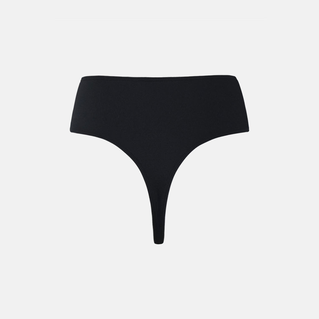 OW Collection WILLOW Thong Thong 002 - Black Caviar