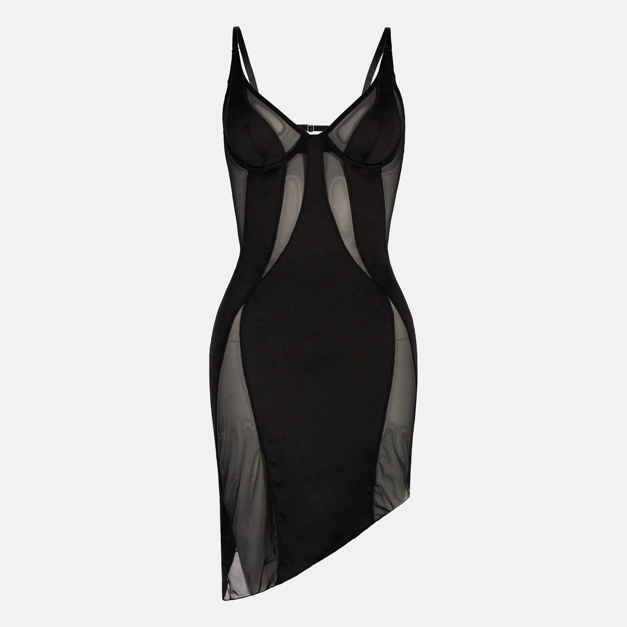 OW Collection Swirl Mini Dress - Black Caviar OW Collection Swirl Mini Dress - Black Caviar